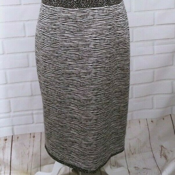 Max Mara Brema Stripe Sheath Dress Sleeveless 14 - Picture 2 of 8